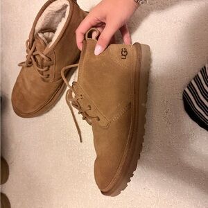 UGG Brown Suede Ankle Boots